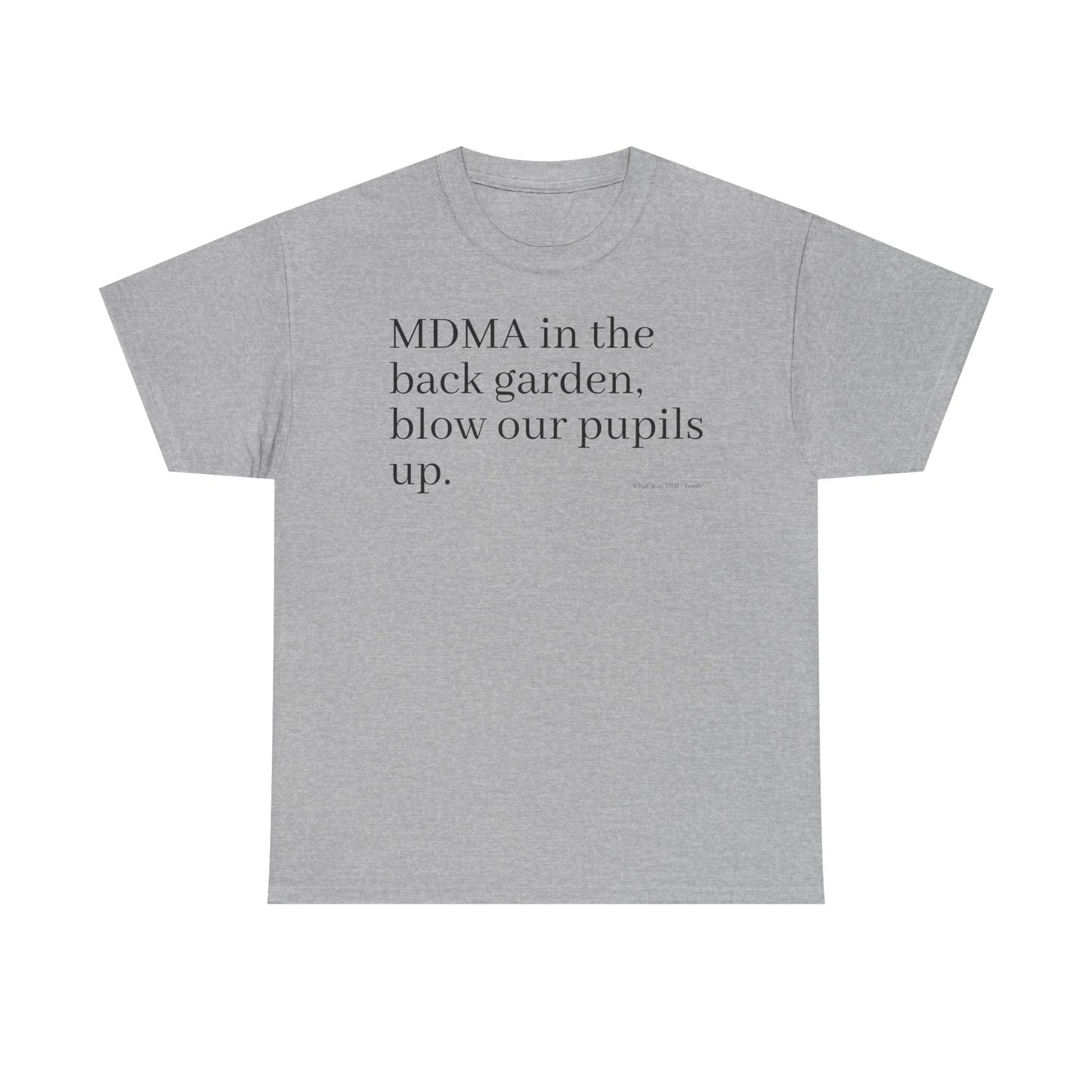 what was that - lorde, white unisex tee
