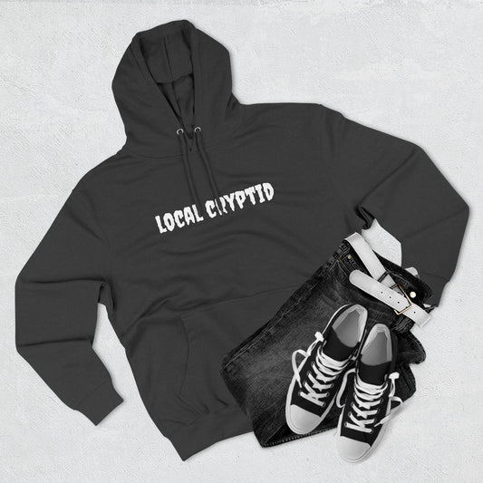 local cryptid black unisex hoodie