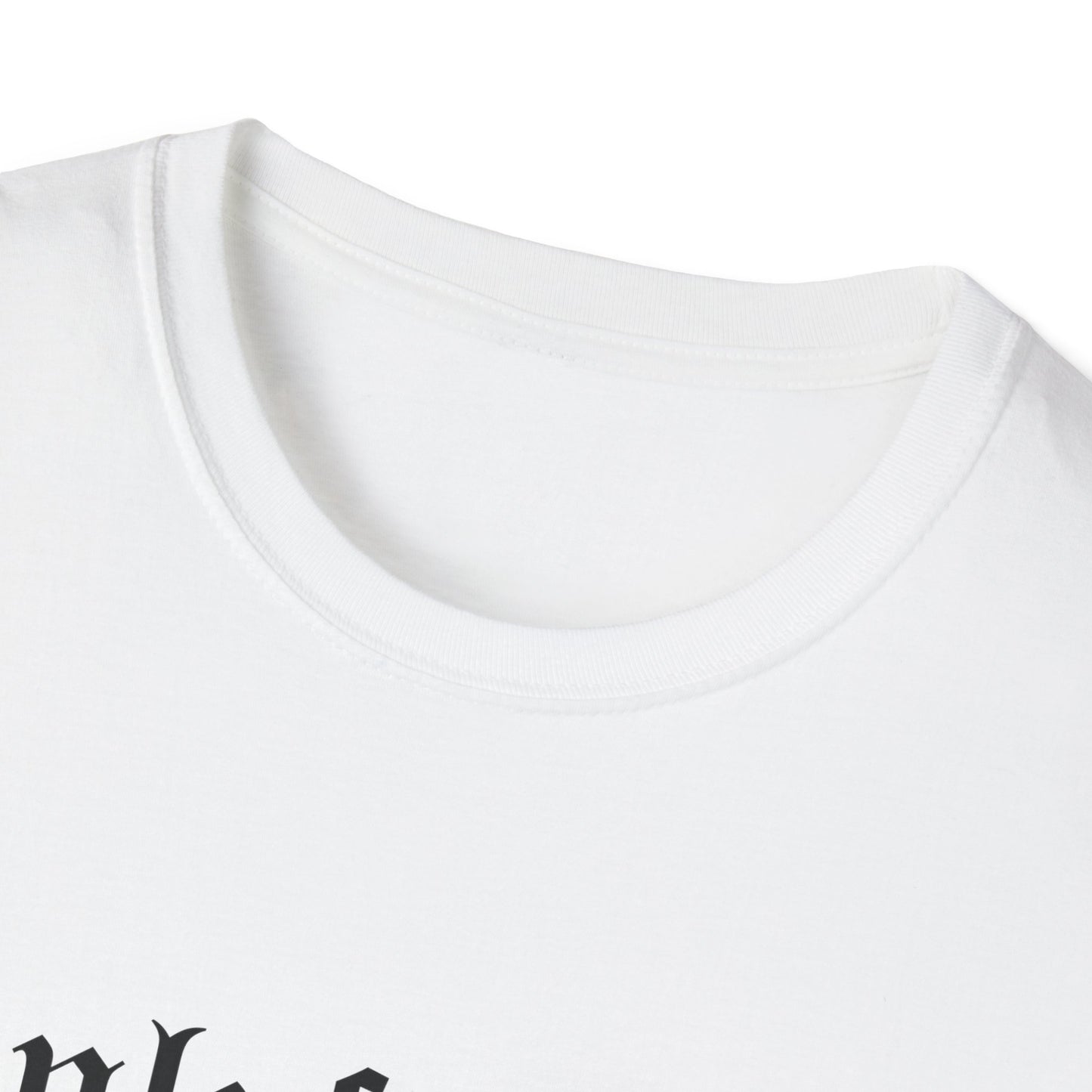 onlyfangs unisex white tee