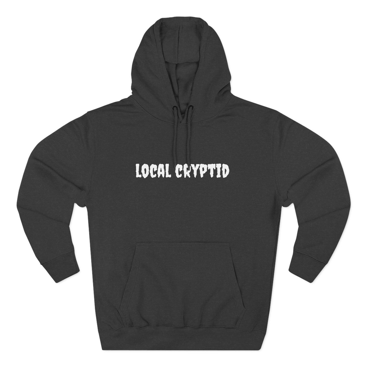 local cryptid black unisex hoodie