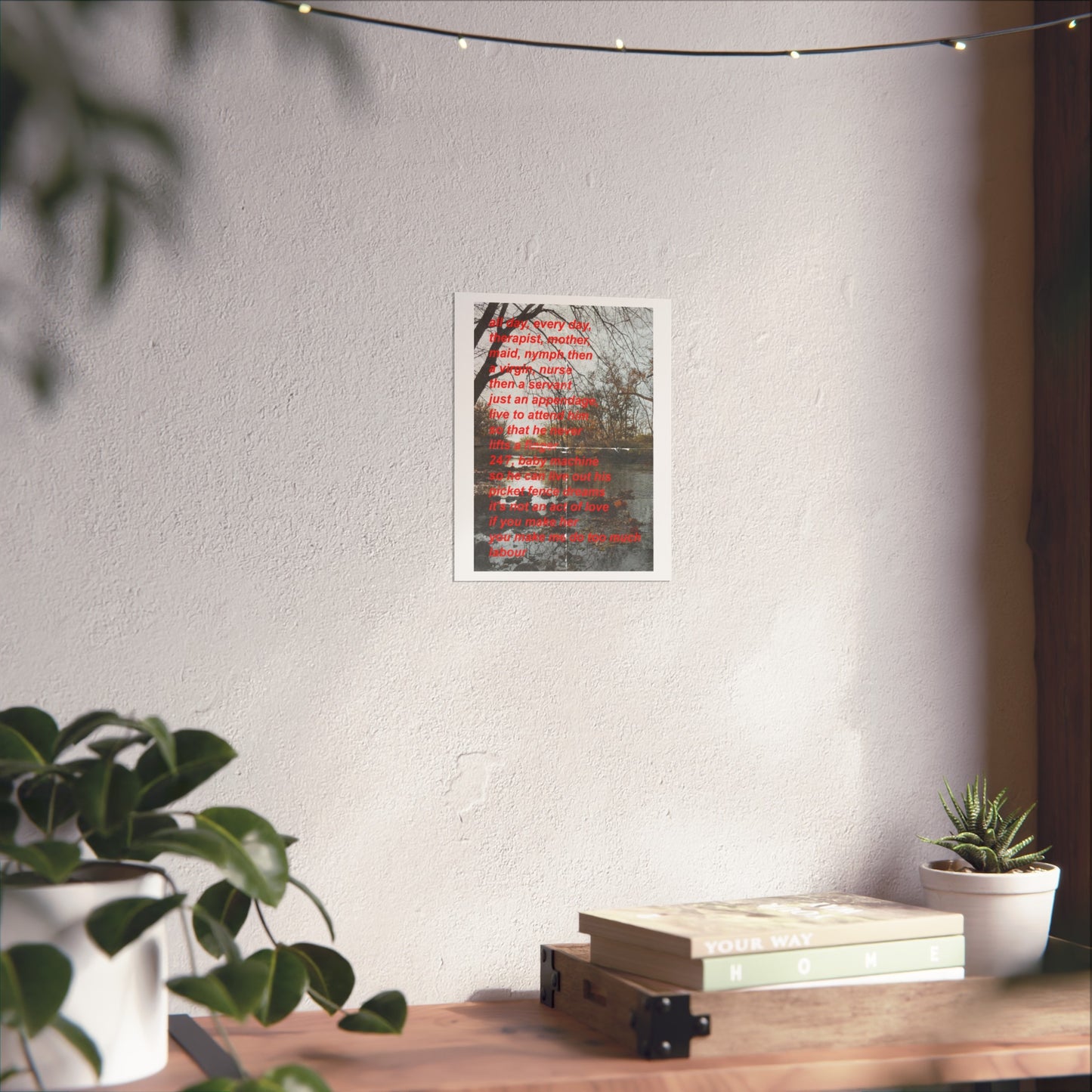 too much labour / paris paloma 8x10 fine art print